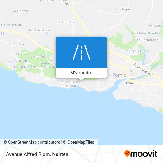 Avenue Alfred Riom plan