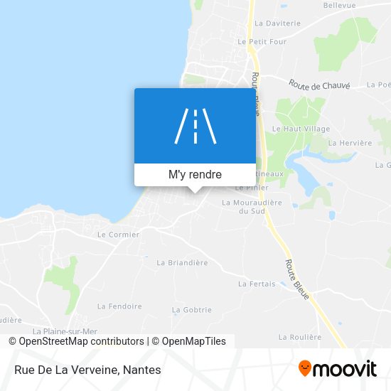 Rue De La Verveine plan