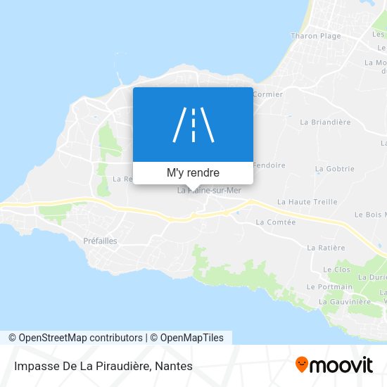 Impasse De La Piraudière plan