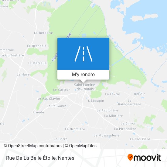 Rue De La Belle Étoile plan