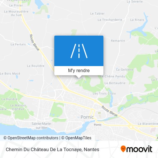 Chemin Du Château De La Tocnaye plan