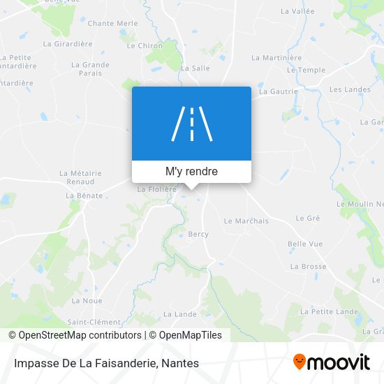 Impasse De La Faisanderie plan