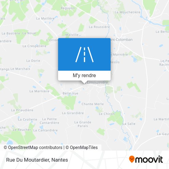 Rue Du Moutardier plan