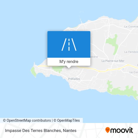 Impasse Des Terres Blanches plan