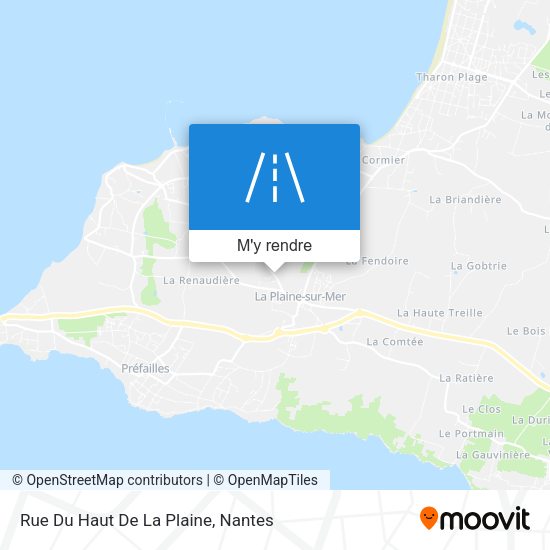 Rue Du Haut De La Plaine plan