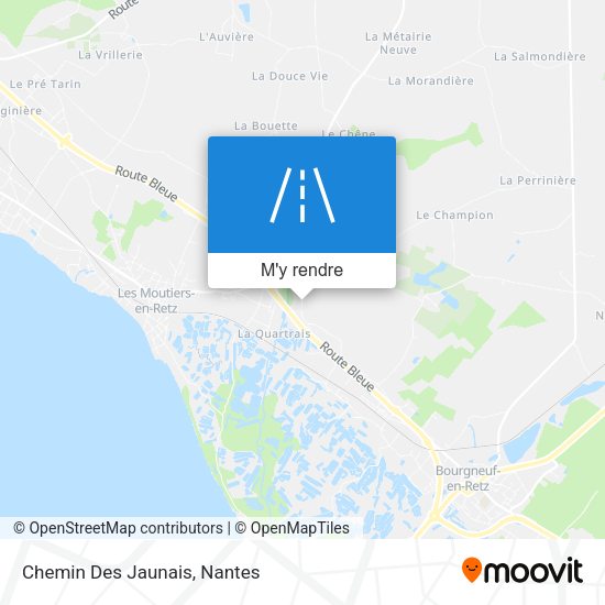 Chemin Des Jaunais plan