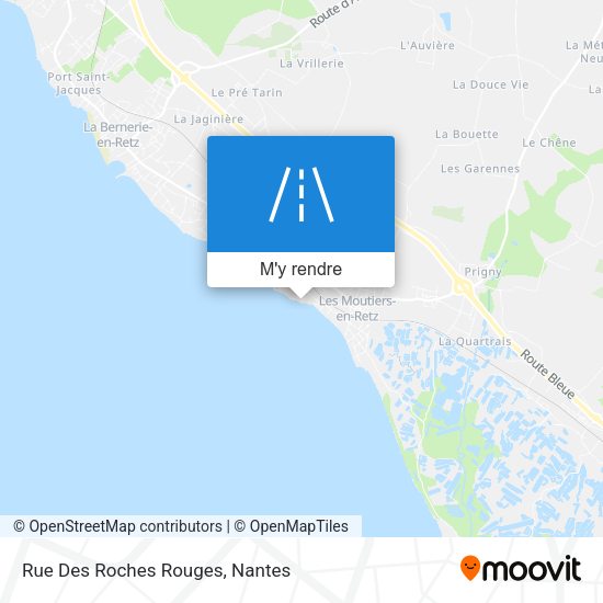Rue Des Roches Rouges plan