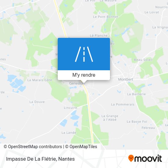 Impasse De La Flétrie plan