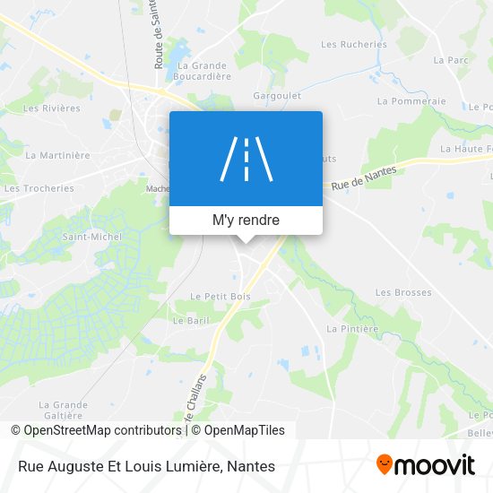 Rue Auguste Et Louis Lumière plan