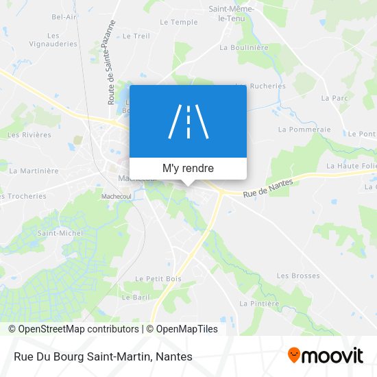 Rue Du Bourg Saint-Martin plan