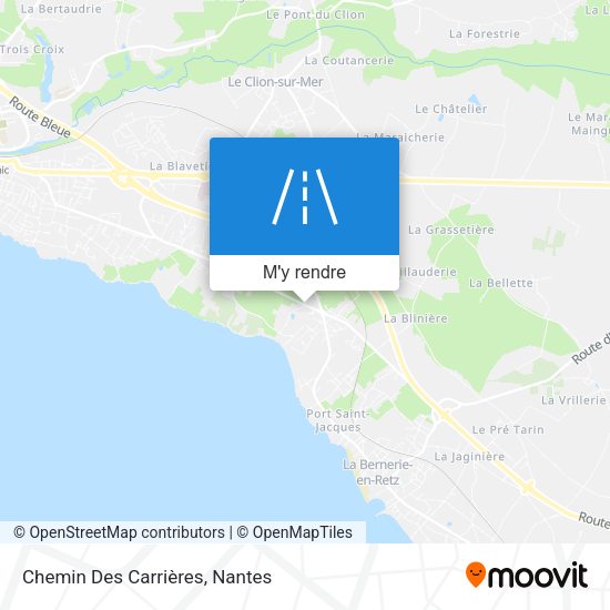 Chemin Des Carrières plan