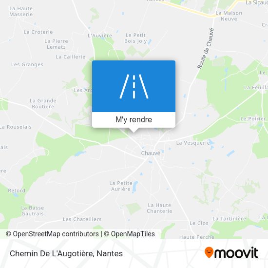 Chemin De L'Augotière plan