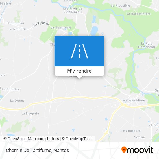 Chemin De Tartifume plan