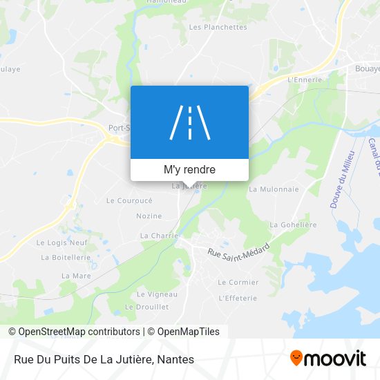 Rue Du Puits De La Jutière plan