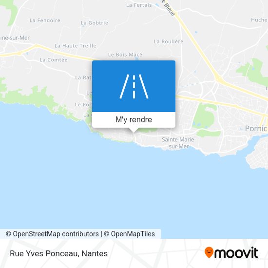 Rue Yves Ponceau plan