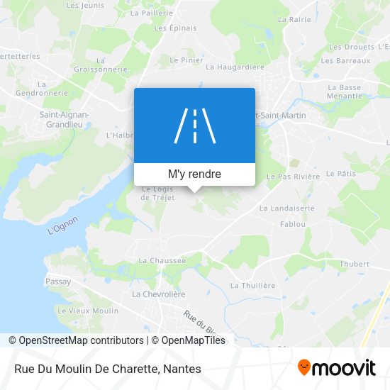 Rue Du Moulin De Charette plan