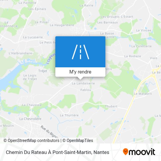 Chemin Du Rateau À Pont-Saint-Martin plan