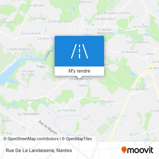 Rue De La Landaiserie plan