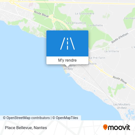 Place Bellevue plan