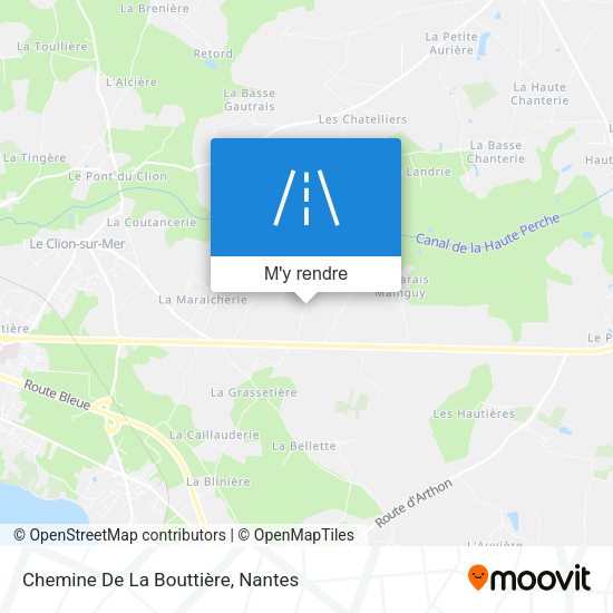 Chemine De La Bouttière plan