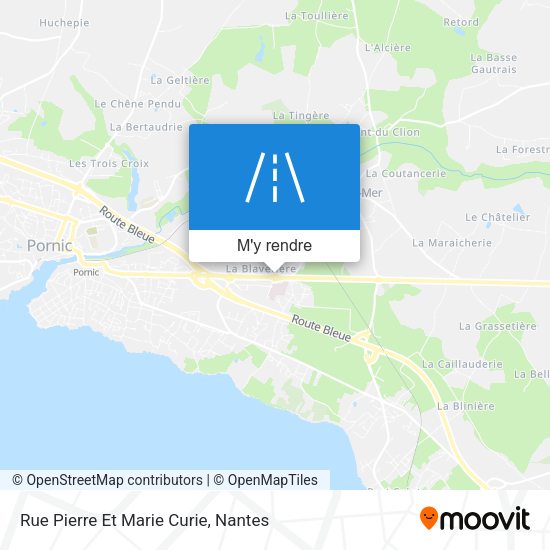 Rue Pierre Et Marie Curie plan