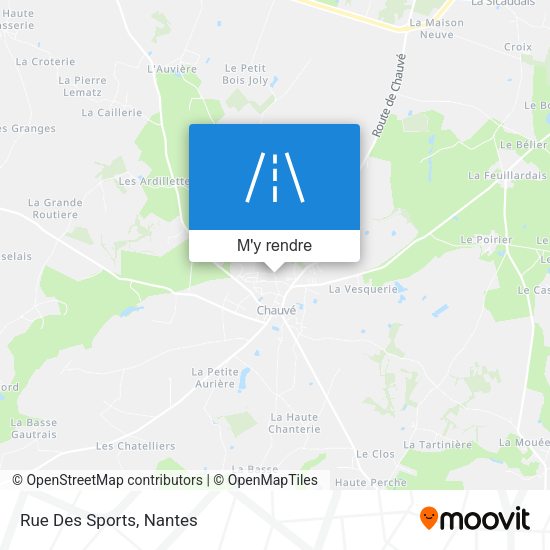 Rue Des Sports plan