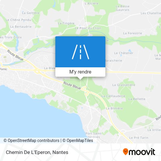 Chemin De L'Eperon plan