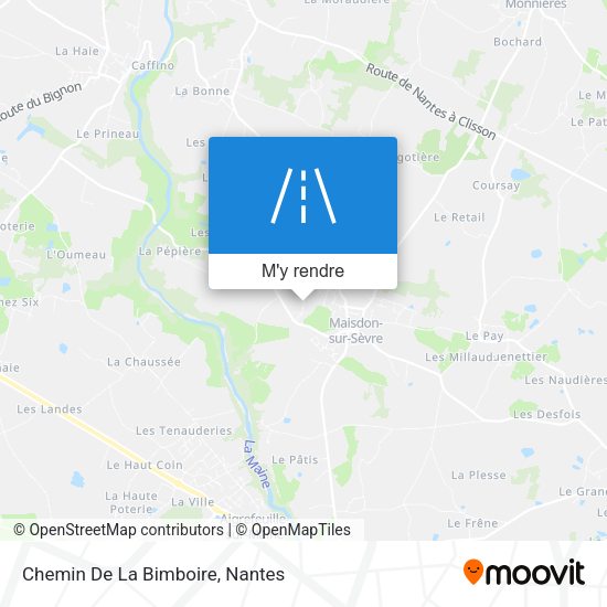 Chemin De La Bimboire plan