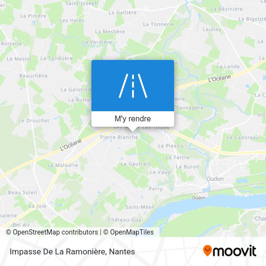 Impasse De La Ramonière plan