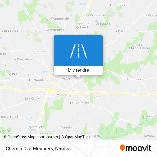 Chemin Des Meuniers plan