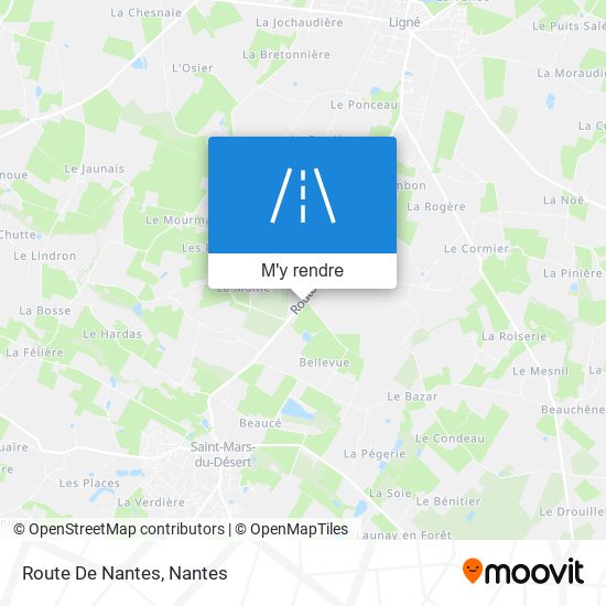 Route De Nantes plan