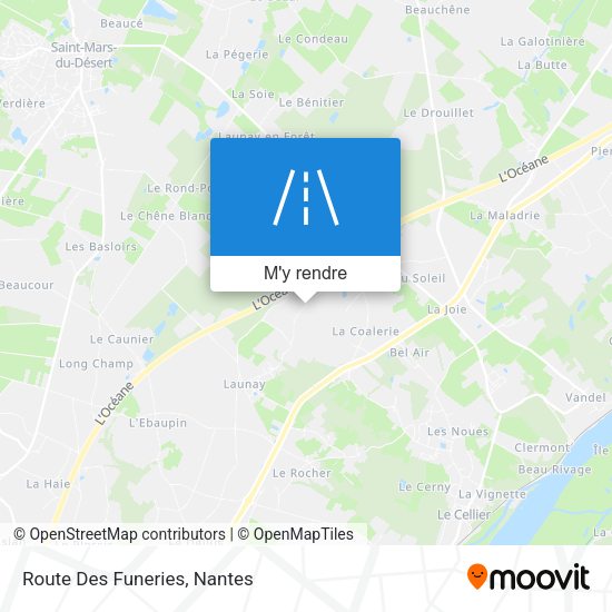 Route Des Funeries plan