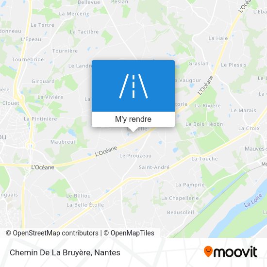 Chemin De La Bruyère plan