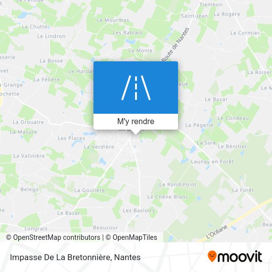 Impasse De La Bretonnière plan