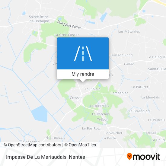 Impasse De La Mariaudais plan