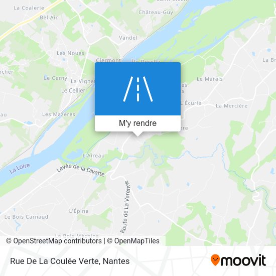 Rue De La Coulée Verte plan