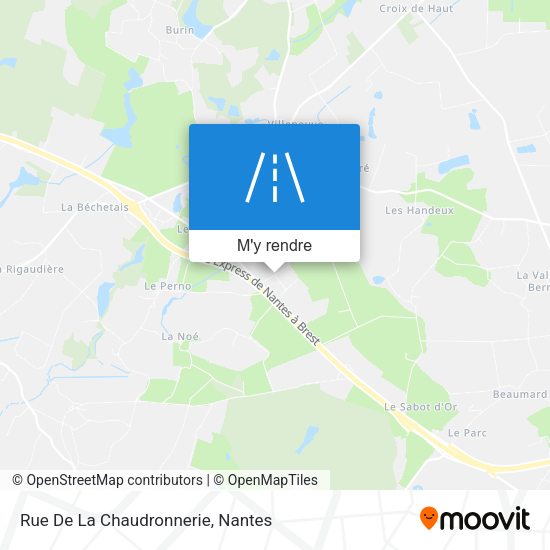 Rue De La Chaudronnerie plan
