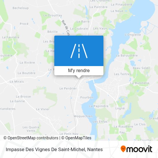 Impasse Des Vignes De Saint-Michel plan