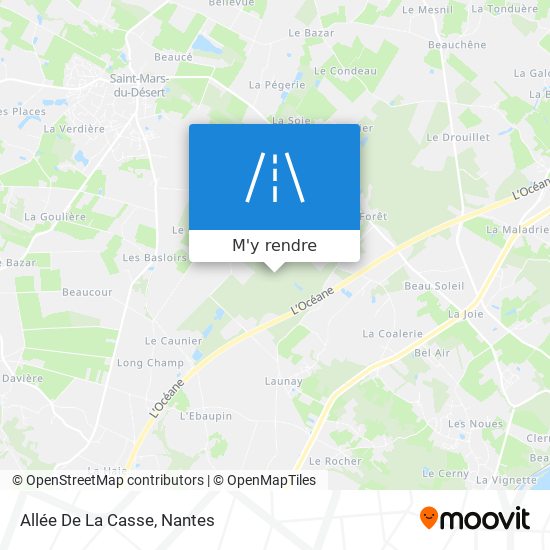 Allée De La Casse plan