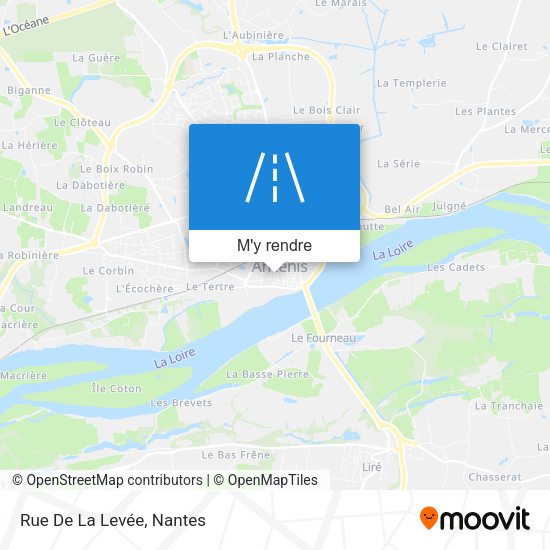Rue De La Levée plan