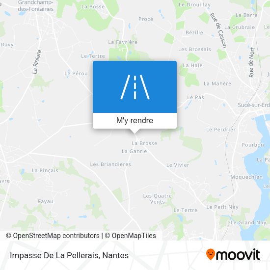 Impasse De La Pellerais plan