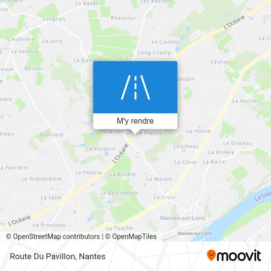 Route Du Pavillon plan