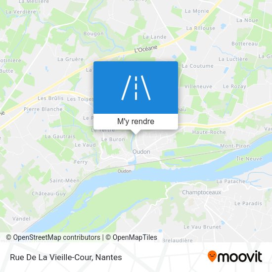Rue De La Vieille-Cour plan