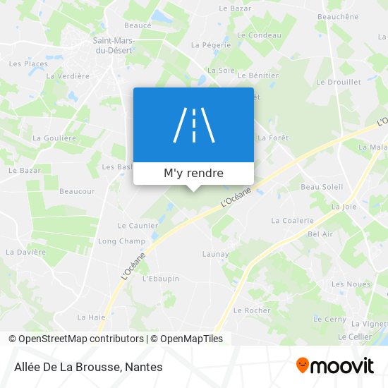 Allée De La Brousse plan