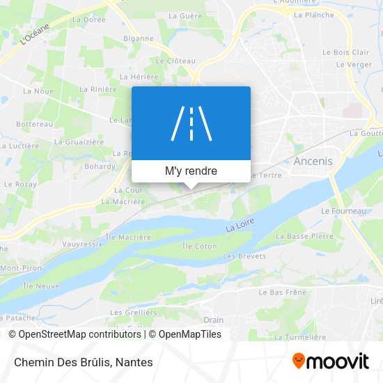 Chemin Des Brûlis plan
