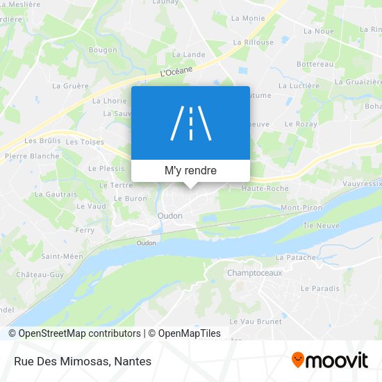 Rue Des Mimosas plan