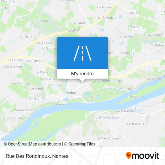 Rue Des Rondinoux plan