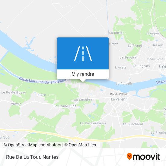 Rue De La Tour plan