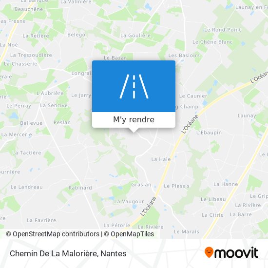 Chemin De La Malorière plan