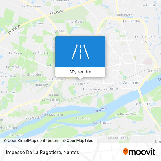 Impasse De La Ragotière plan